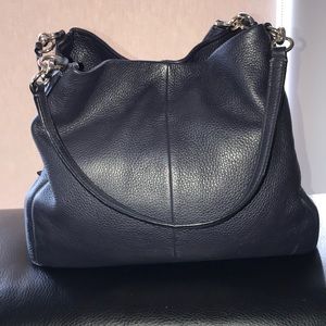 Navy blue Coach handbag